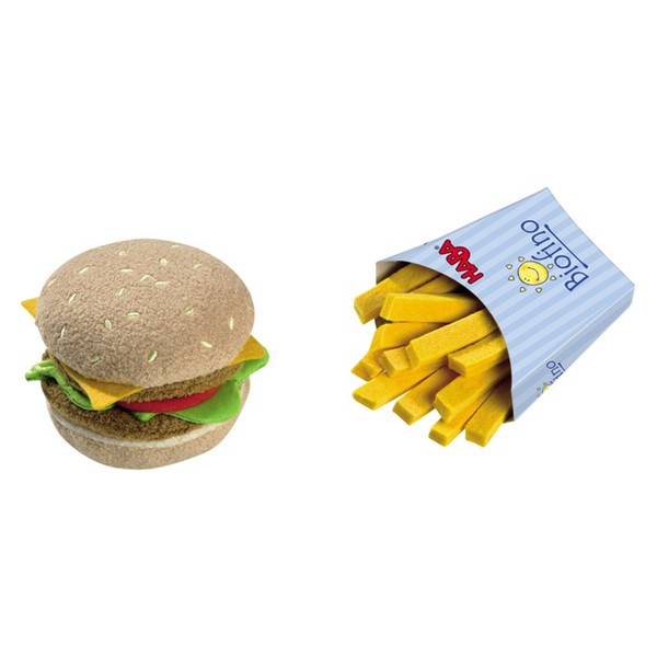 Игрушка текстильная Гамбургер и картофель фри