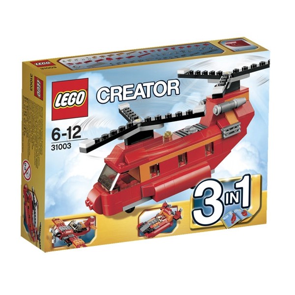 Lego Creator. Грузовой вертолёт, Лего 31003