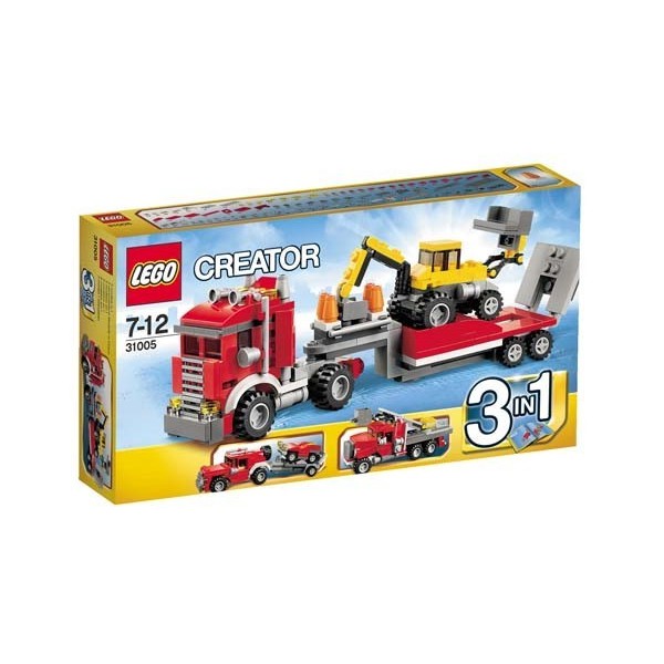 Lego Creator. Строительный тягач, Лего 31005