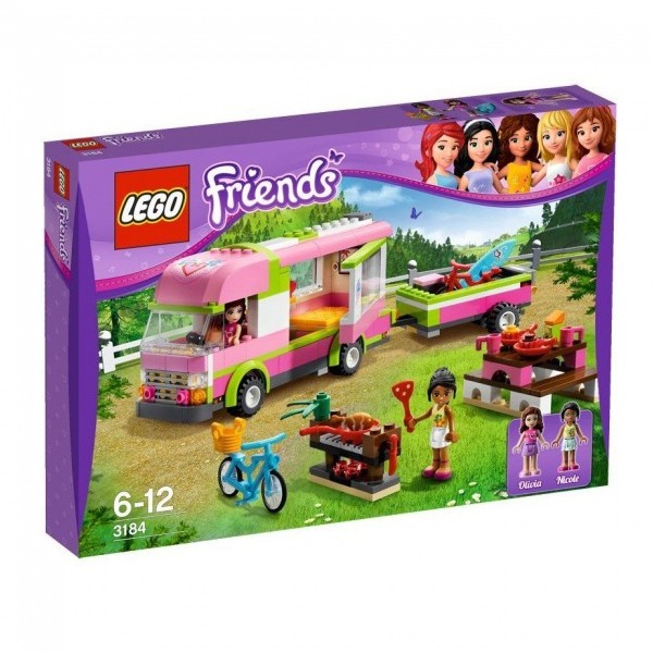 Оливия и домик на колёсах, Лего 3184
