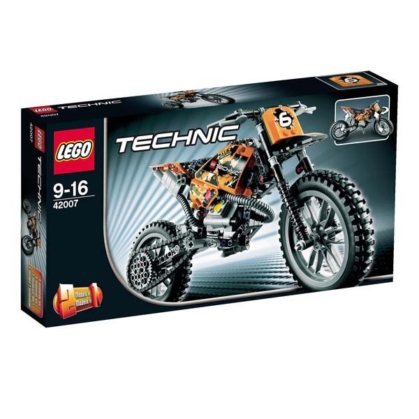 Кроссовый мотоцикл, Лего 42007