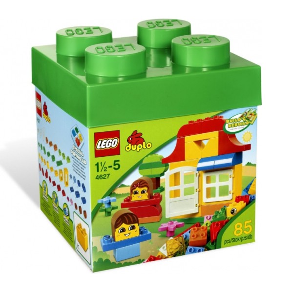 Веселые кубики LEGO DUPLO, Лего 4627