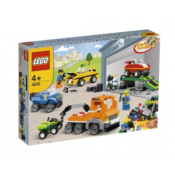 Веселый транспорт, Лего 4635