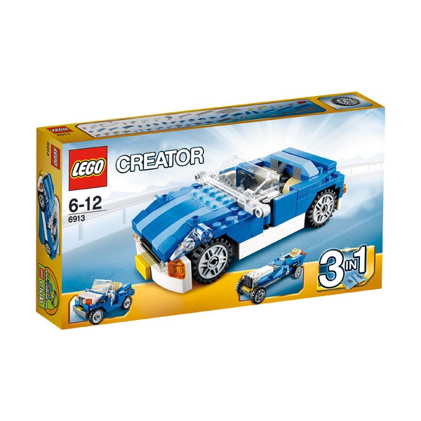 Lego Creator. Синий кабриолет, Лего 6913