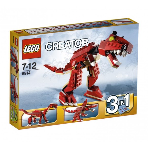 Lego Creator. Динозавр хищник, Лего 6914