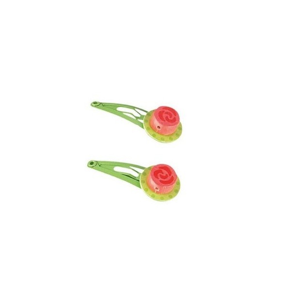 Заколки для волос Цветущие розы (2 штуки)