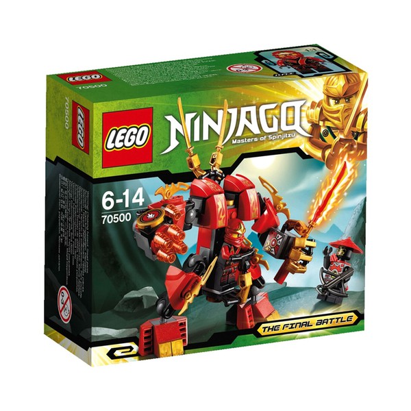 Огненный робот Кая, Лего 70500