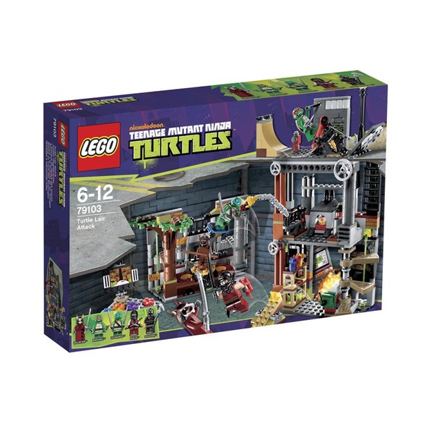 Атака на базу черепашек, Лего 79103
